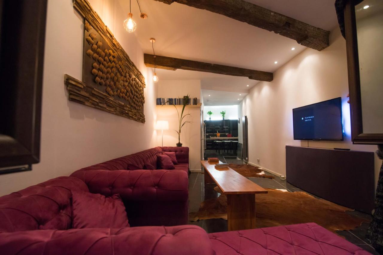 Villa Full 4 Floors House At The Center Antwerpen Exterior foto